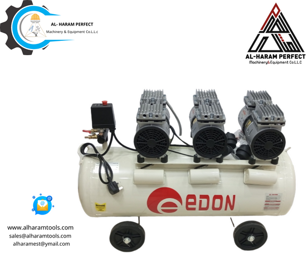 Air_Compressor Edon Silent White 100L  3 head