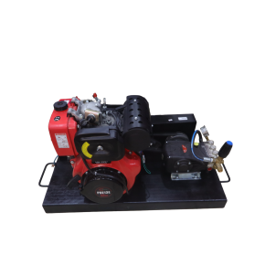 High Pressure Washer Pump 150 Bar with Diesel Engine (ITALY-PERFECT)