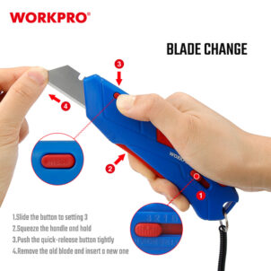 SAFETY UTILITY KNIFE WORKPRO - Image 4