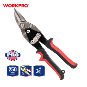 LEFT CUT AVIATION TIN SNIP 250MM (10") WORKPRO