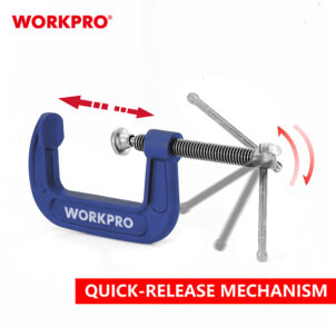 C-CLAMP 100MM (4") WORKPRO - Image 6