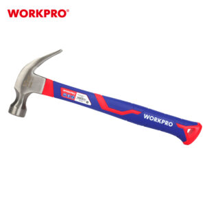 CURVED CLAW HAMMER WITH FIBERGLASS HANDLE 450G (450G (16OZ)) WORKPRO