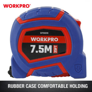 TAPE MEASURE WITH NYLON COATED BLADE 7.5M(25FT) X25MM WORKPRO
