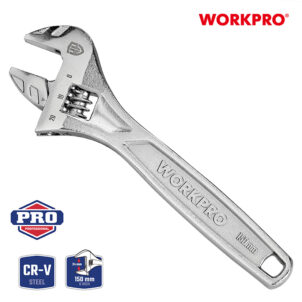 HEAVY DUTY ADJUSTABLE WRENCH 200MM (8") CR-V WORKPRO - Image 5