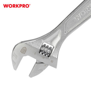 HEAVY DUTY ADJUSTABLE WRENCH 200MM (8") CR-V WORKPRO - Image 4