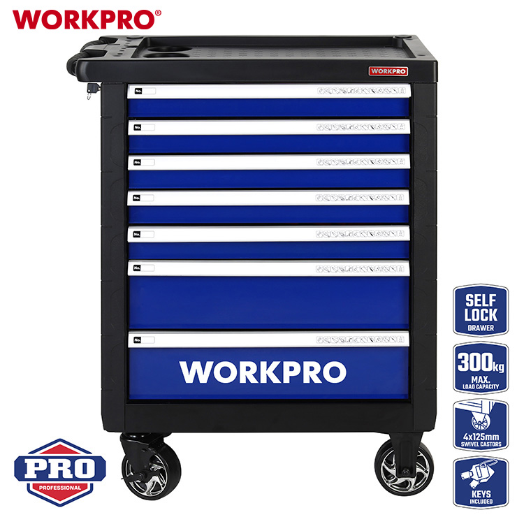 7- DRAWER ROLLER CABINET WORKPRO