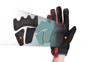 ANTI IMPACT WORK GLOVES - L WORKPRO - Image 8