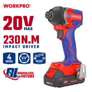 20V BRUSHLESS IMPACT DRIVER SET