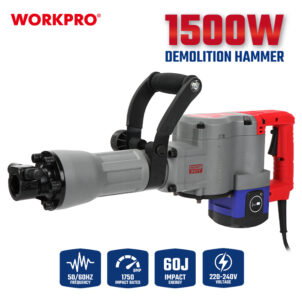 WORKPRO PROFESSIONAL 1500W DEMOLITION HAMMER WP470601